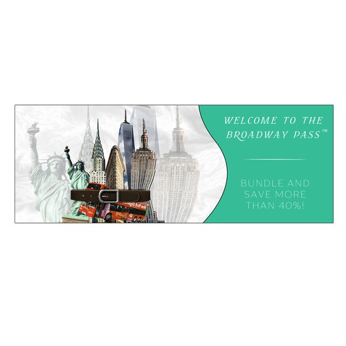 Banner for NYC Tourist Website