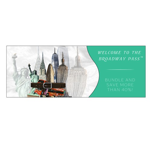 Banner for NYC Tourist Website