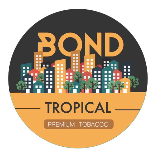 hookah tobacco co. BOND - label