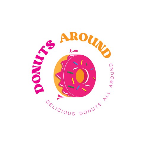Logo concept for Donuts Around