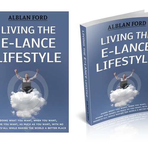 Create the next book or magazine cover for e-lance lifestyle