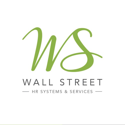 Logo concept for Wall Street - HR Systems & Services