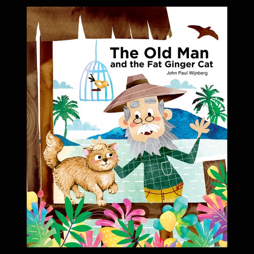 children book cover illustration