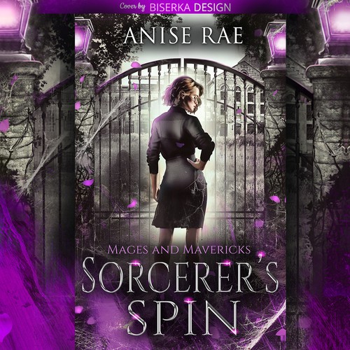 Sorcerer's Spin Cover by Biserka Design