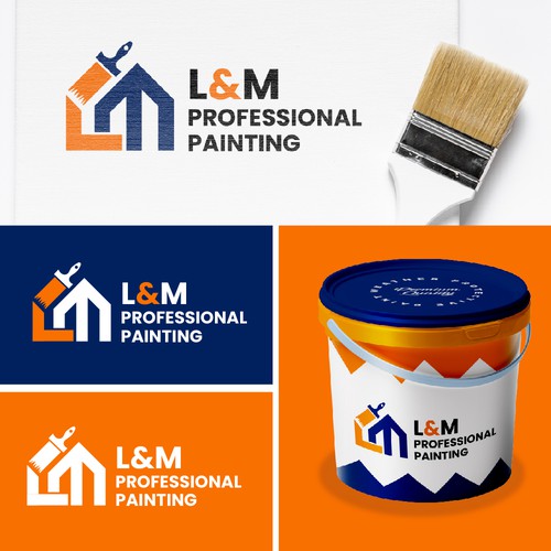 Logo for professional painting company.