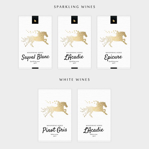 Wine bottle labels