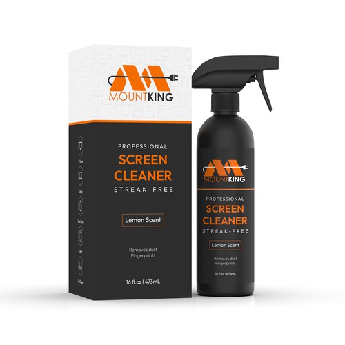 MountKing Screen Cleaner Packaging