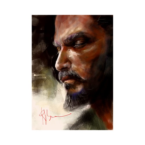 Man illustration