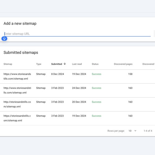Optimisation of Stories and Stills