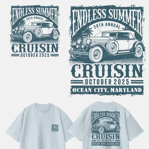 Endless Summer Cruisin 2025 - Light tshirt