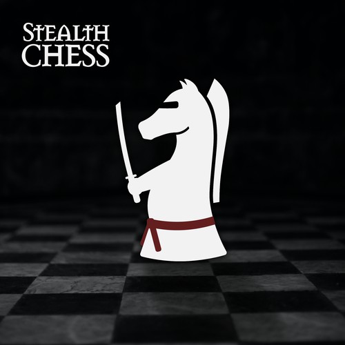 Logomark for a chess game