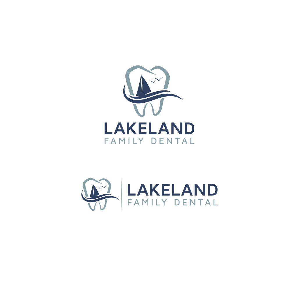 Redesign: our dental office needs a lake-themed logo!