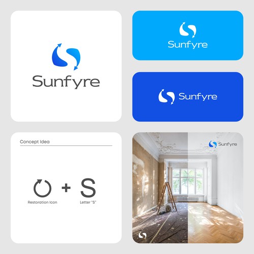 Sunfyre ™ Brand Logo Concept Design.