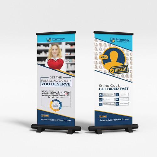 Signage Roll-up Banner Design