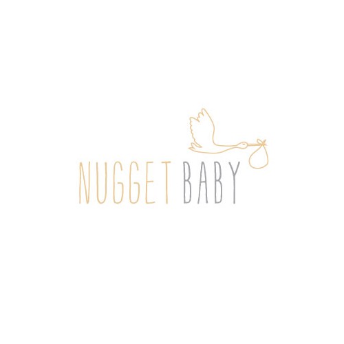 fresh, modern, smart baby fashion logo