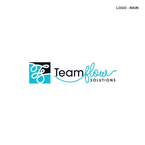 Logo and Brand Identity Pack for TeamFlow Solutions