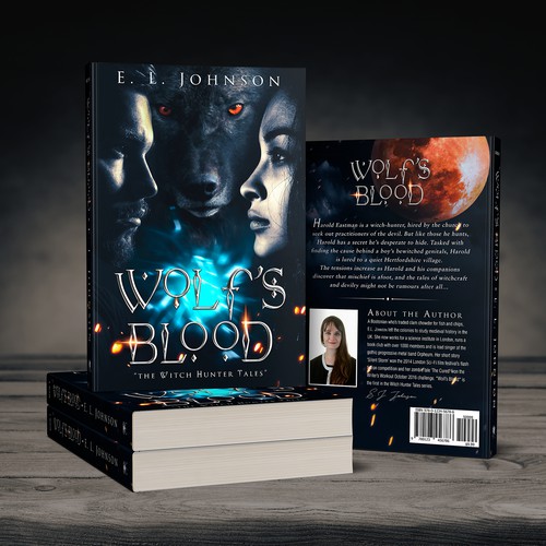 Book Cover for "Wolf's Blood"