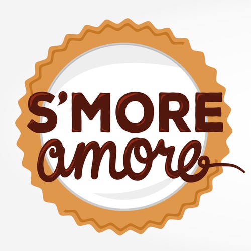 Fun logo for S'mores company