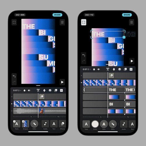 Concept Of Multilayer Capable Mobile Video Editor