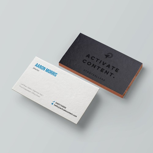 Business Card for Activate Content