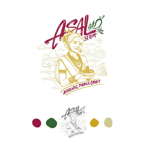 ASAL - Authentic Pickle Craft Logo
