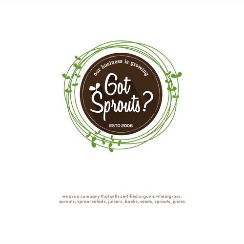 Logo concept for "GotSprouts?"