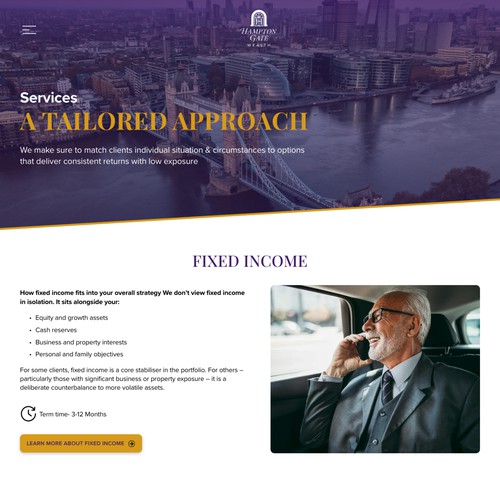 Hampton Gate Wealth UK Design