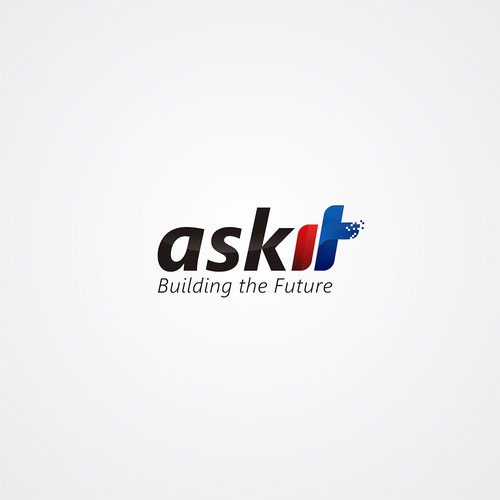 Ask IT Simple Logo Concept