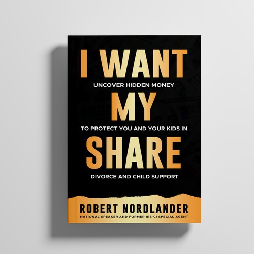 I want my share Front Ebook Cover design