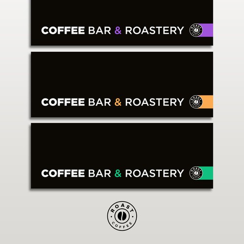 Front Signage for Coffee Shop