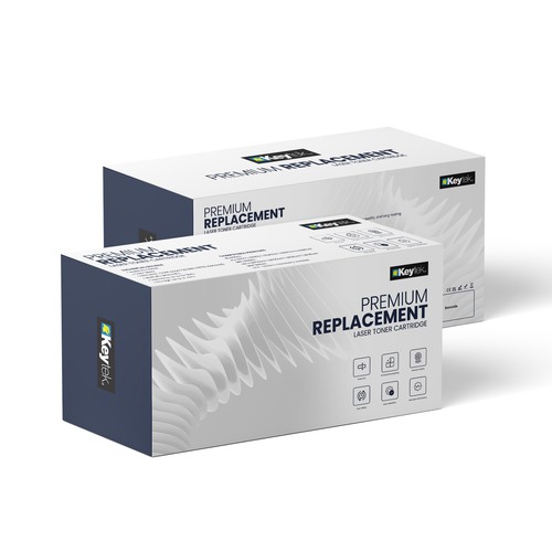 Keytek Toner Box Packaging Design