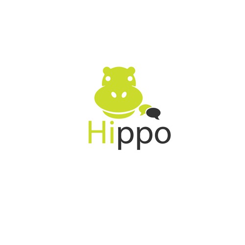 Logo Design For Hippo Chat App