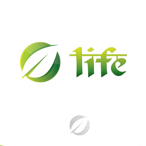 Logo design for "LIFE".