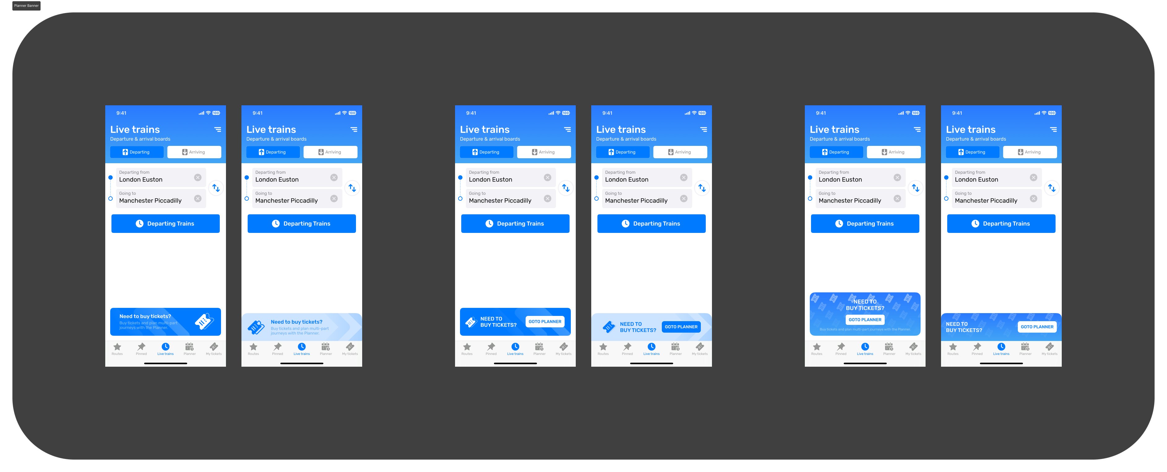 Better Planner banner on home screen