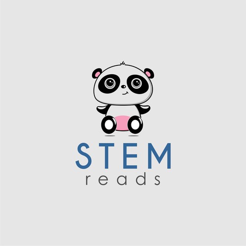 logo concept for stem reads