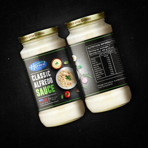 Classic alfredo sauce