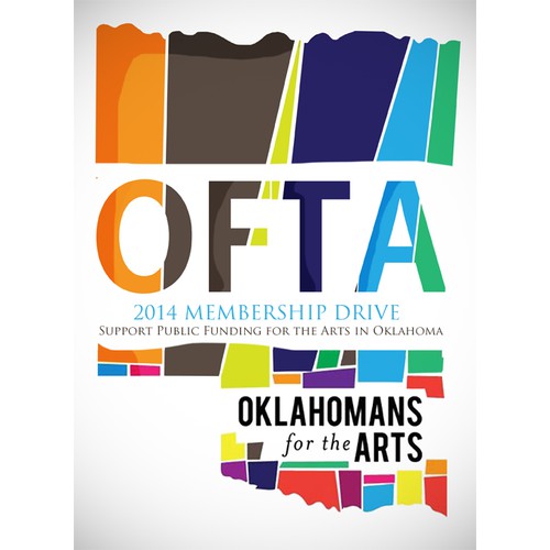Create the next illustration or graphics for Oklahomans for the Arts