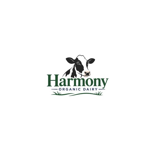 Harmony Organic Dairy — Logo Design