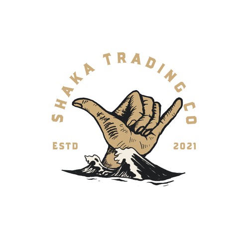 Shaka Trading co logo