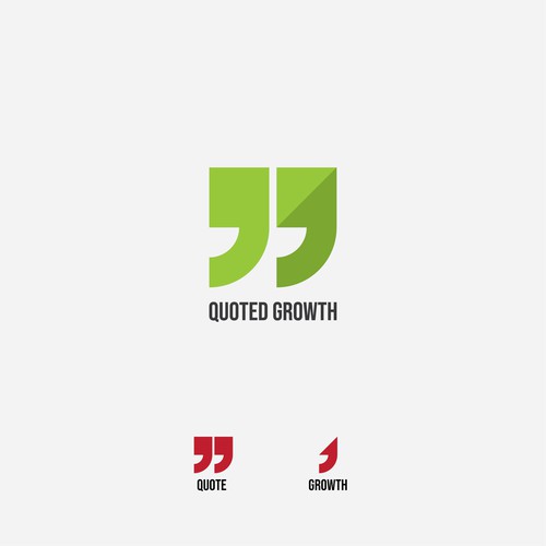 Quoted Growth concept