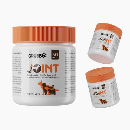 Label Design for Grubbo JOINT
