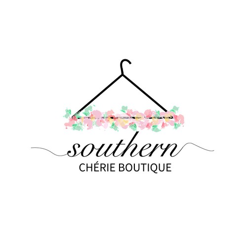 logotipo para loja de roupas femininas