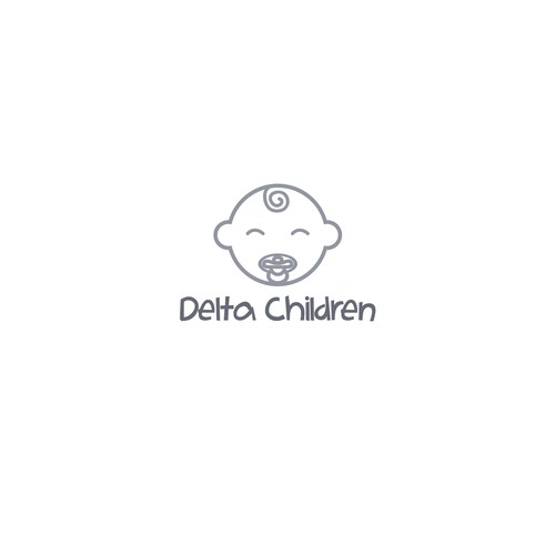 Logo Delta Childern concept 2