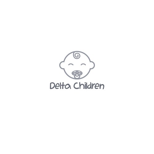 Logo Delta Childern concept 2