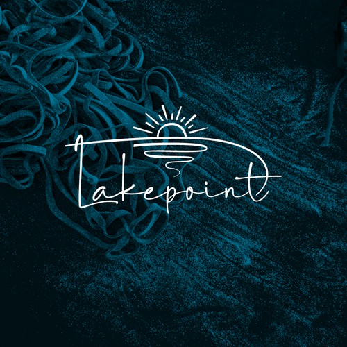 Lakepoint Restaurant Logo Concept