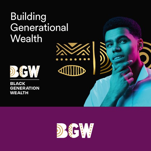 Ethnic logo and Identity for Financial Support