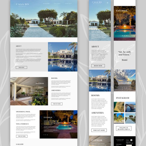Website design