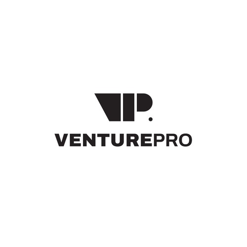 VP monogram graphic symbol