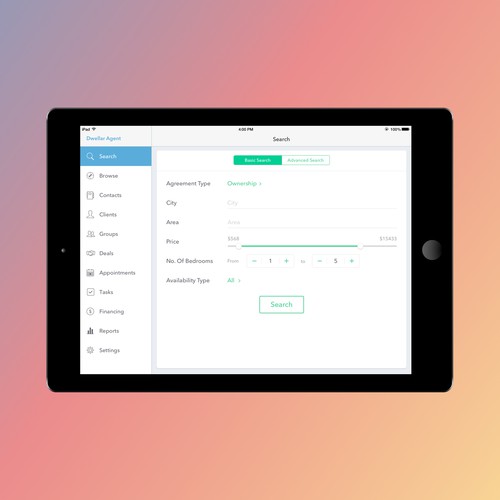 Dwellar Agent iPad App