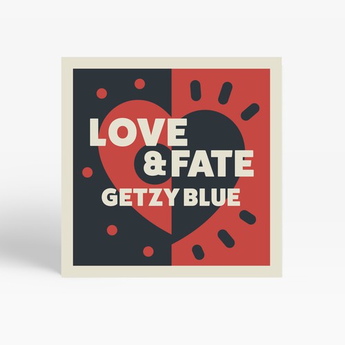 CD Cover Design for Getzy Blue